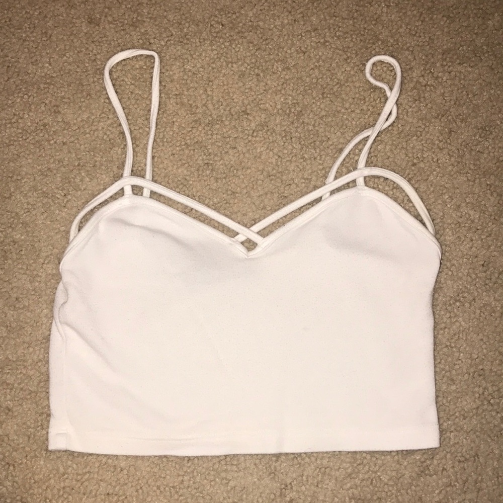 BRANDY MELVILLE white bralette